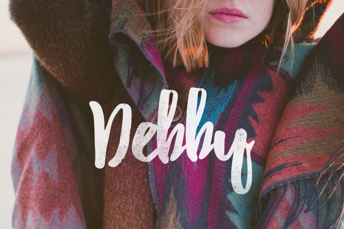 Download Debby Font Free - Stylish Manuscript Typography