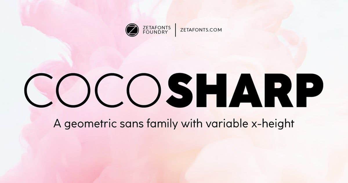 Download Coco Sharp Font Free - Modern and Stylish Typeface