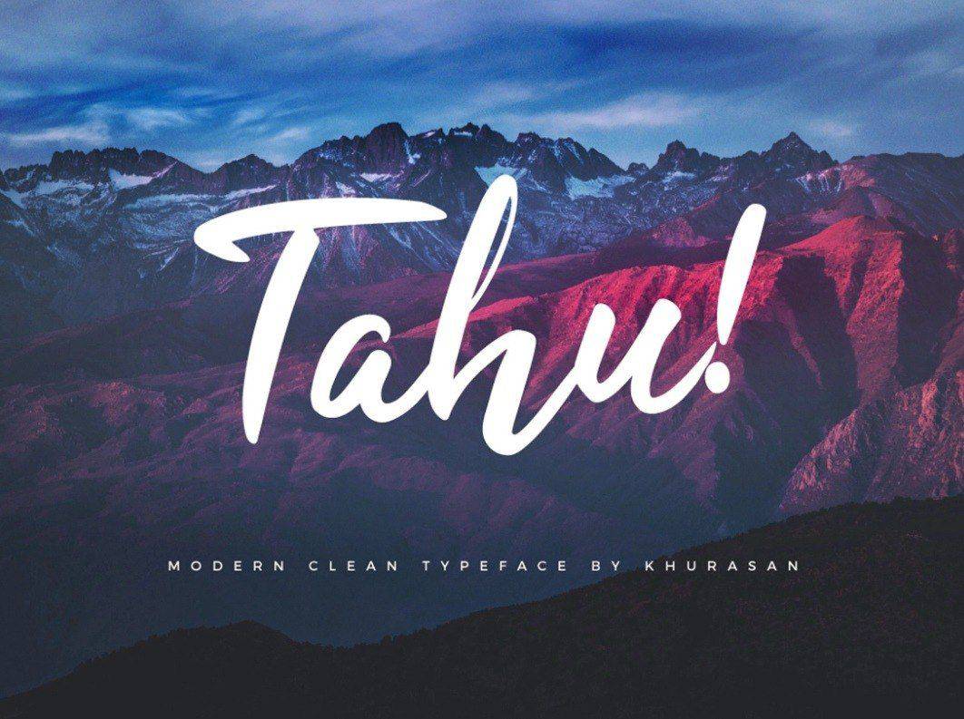 Download Tahu Font Free - Versatile Modern Typeface