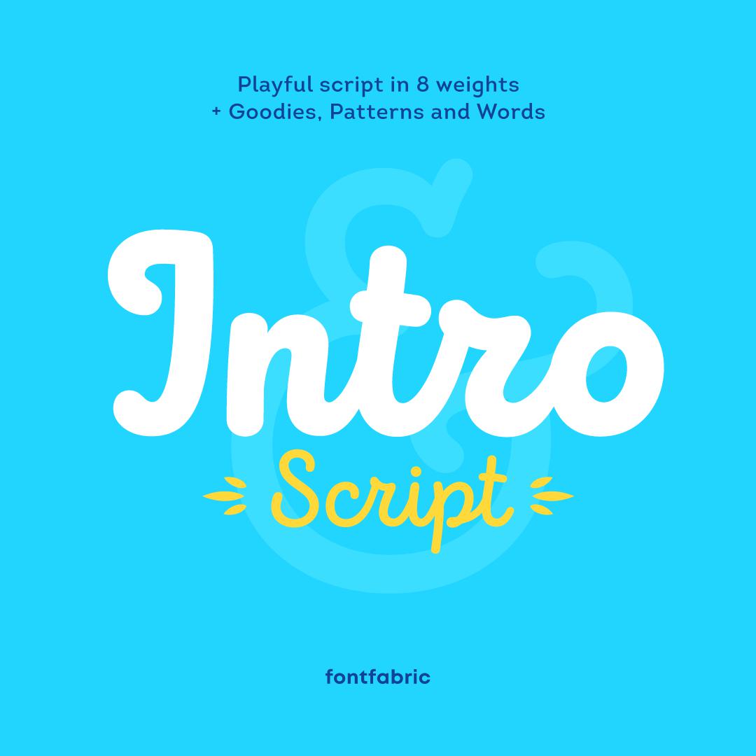 Download Intro Script Font Free - Modern Handwritten Style