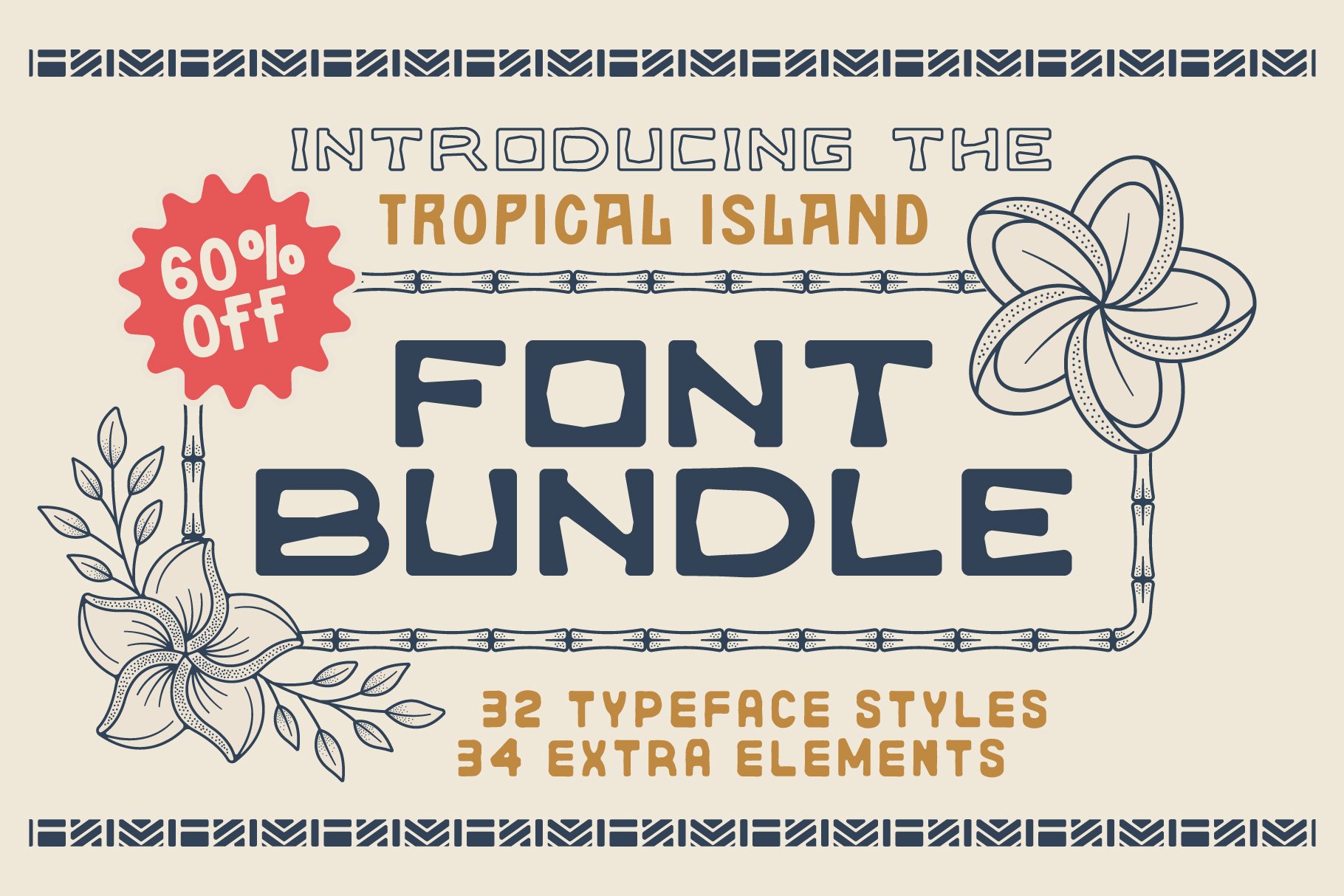 Download Islander Typeface Extra for Free - Tropical Design