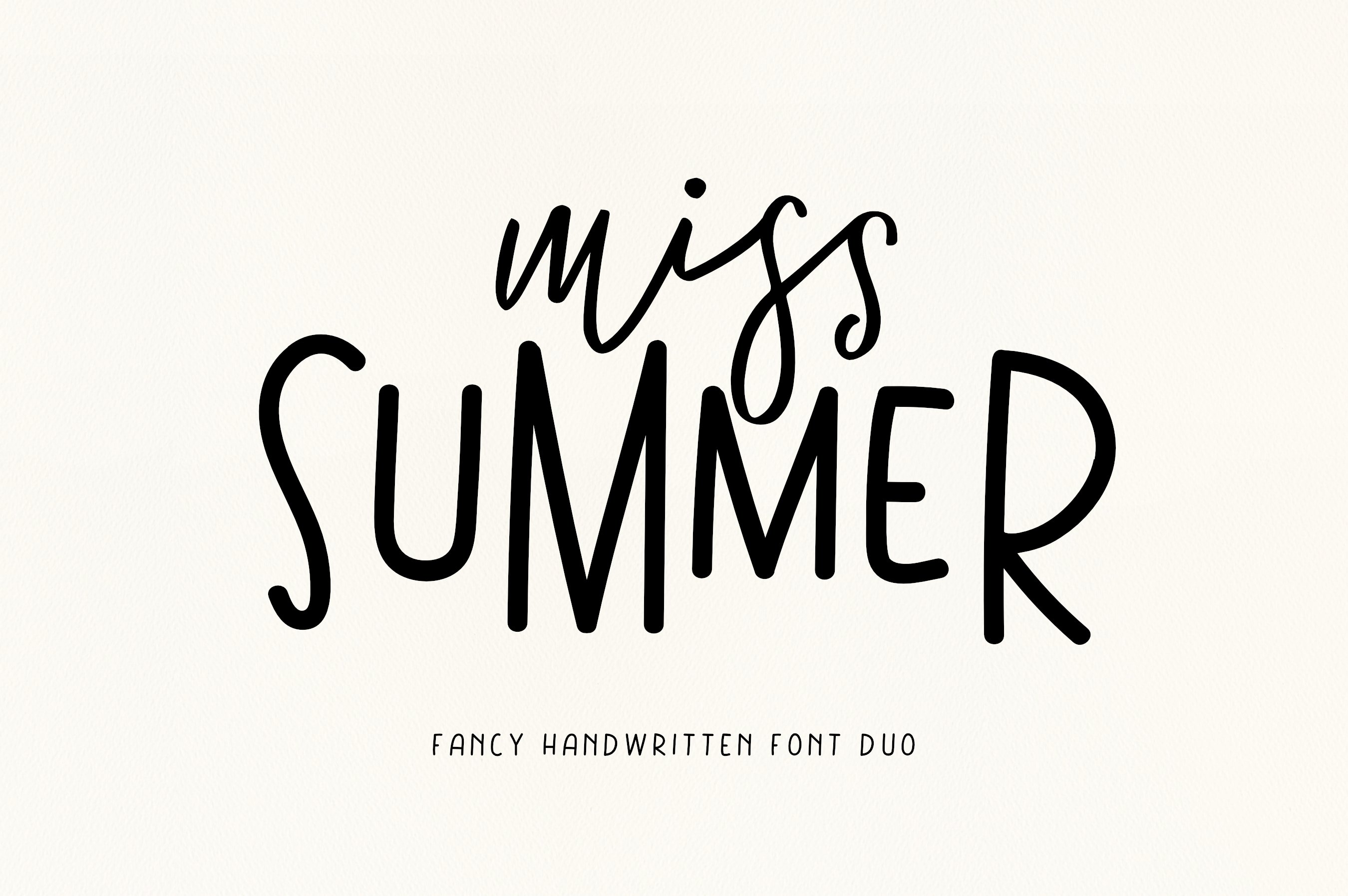 Download Its Miss Summer Duo Font Free - Chic & Playful Style