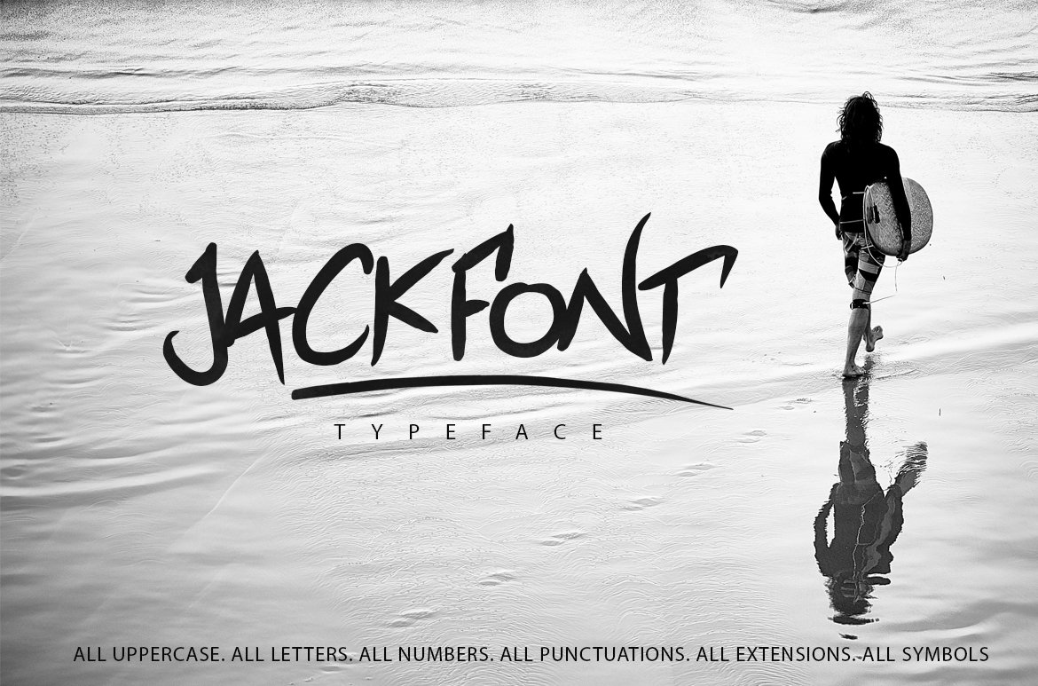 Téléchargez gratuitement Jackfont Script - Police manuscrite moderne