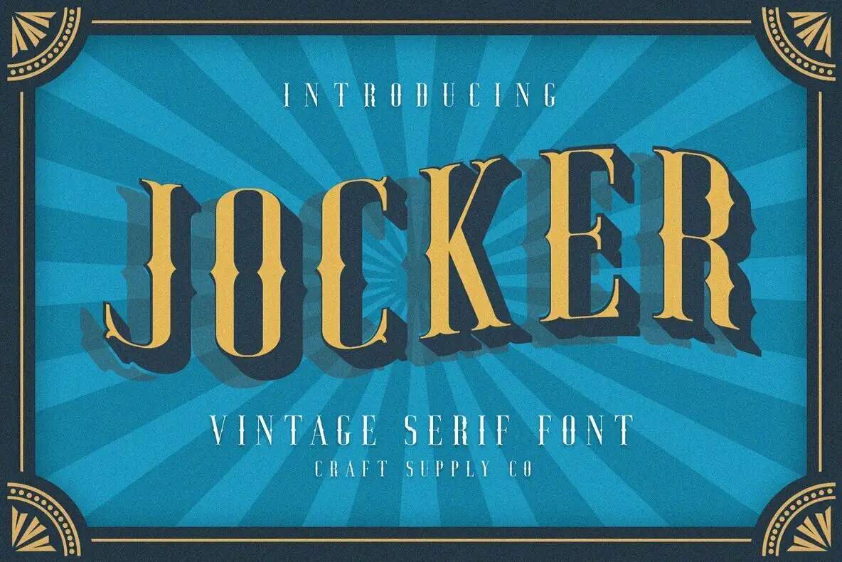 Download Jocker Font Free - Bold, Playful Typography