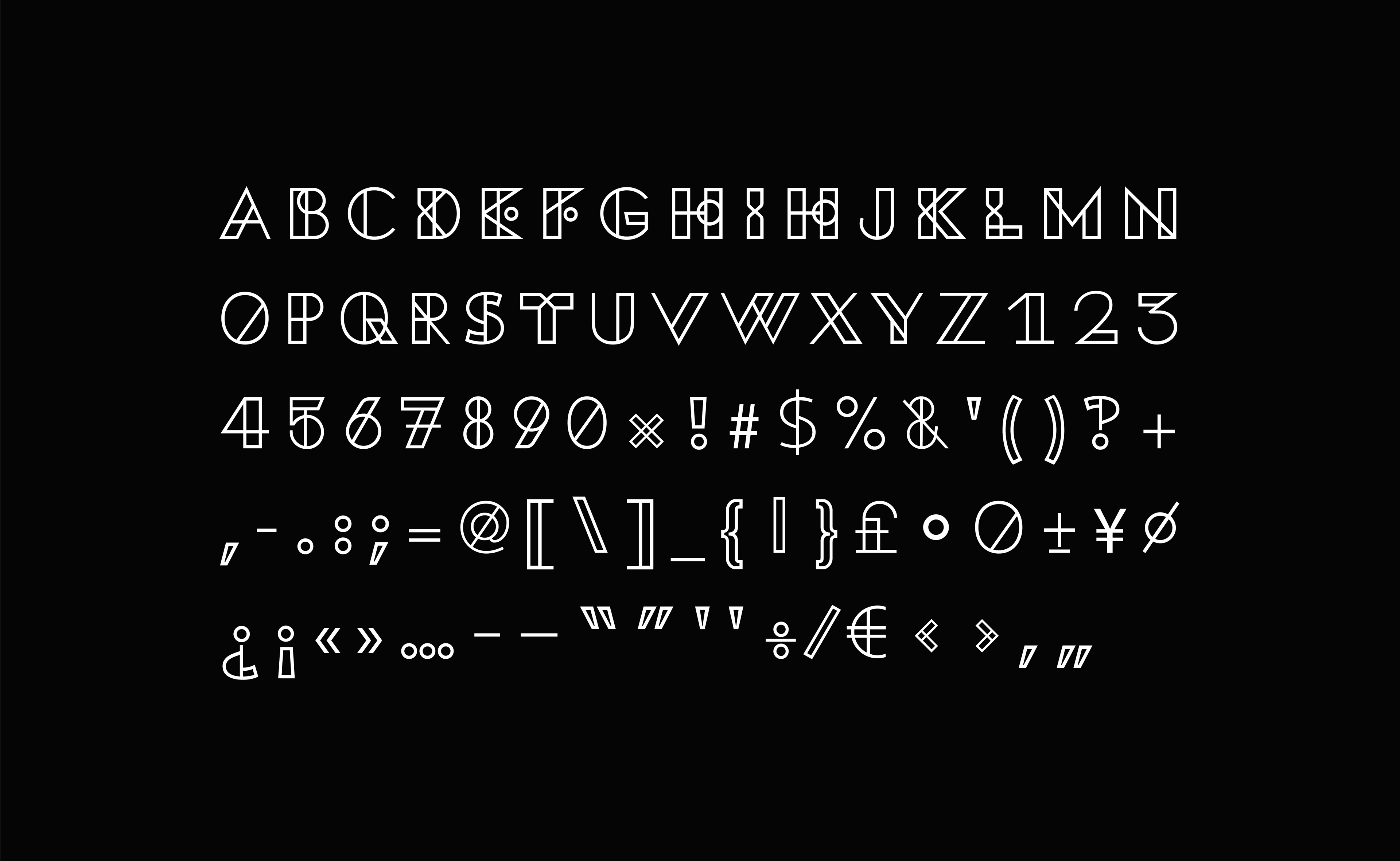 Téléchargez gratuitement la police K95 Alphabet - Créativité typographique moderne