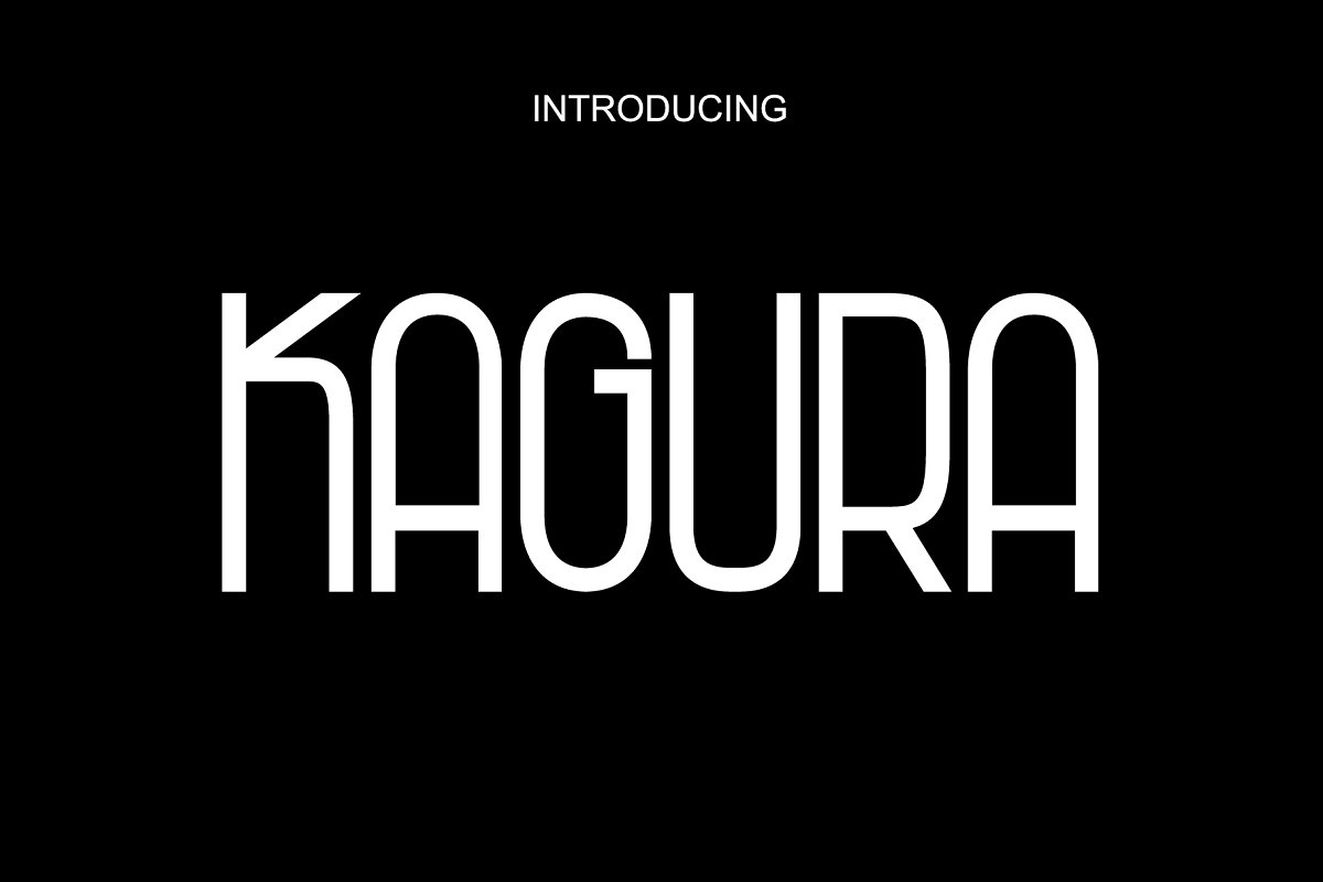 Download Kagura Font Free - Stylish and Versatile Type