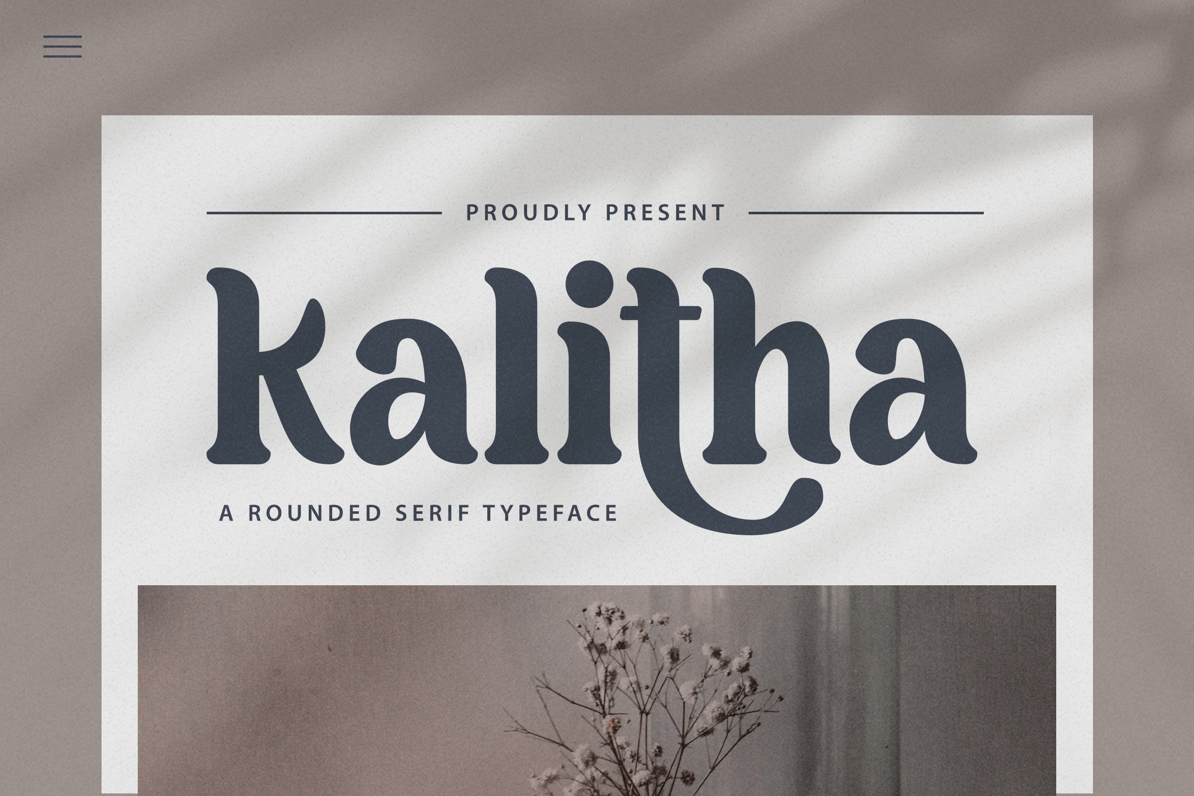 Download Kalitha Font Free - Stylish and Versatile Typography