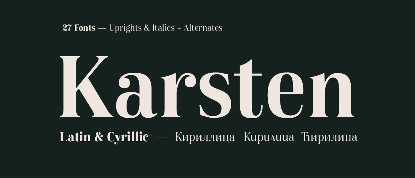 Free Download Karsten Font - Stylish & Modern Design