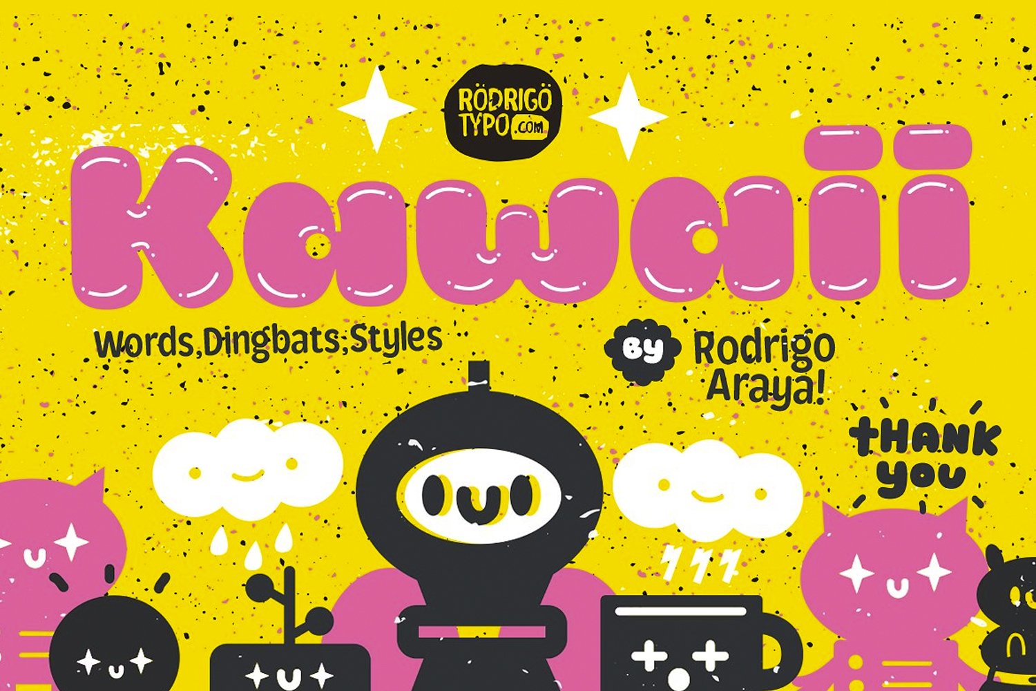 Download Kawaii RT Font Free - Cute & Playful Design