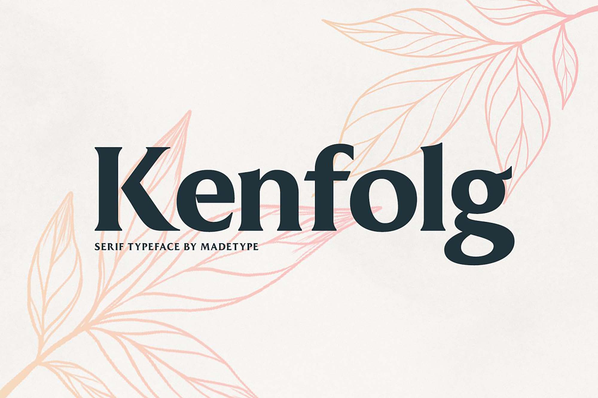 Download Kenfolg Free - Versatile Modern Typeface