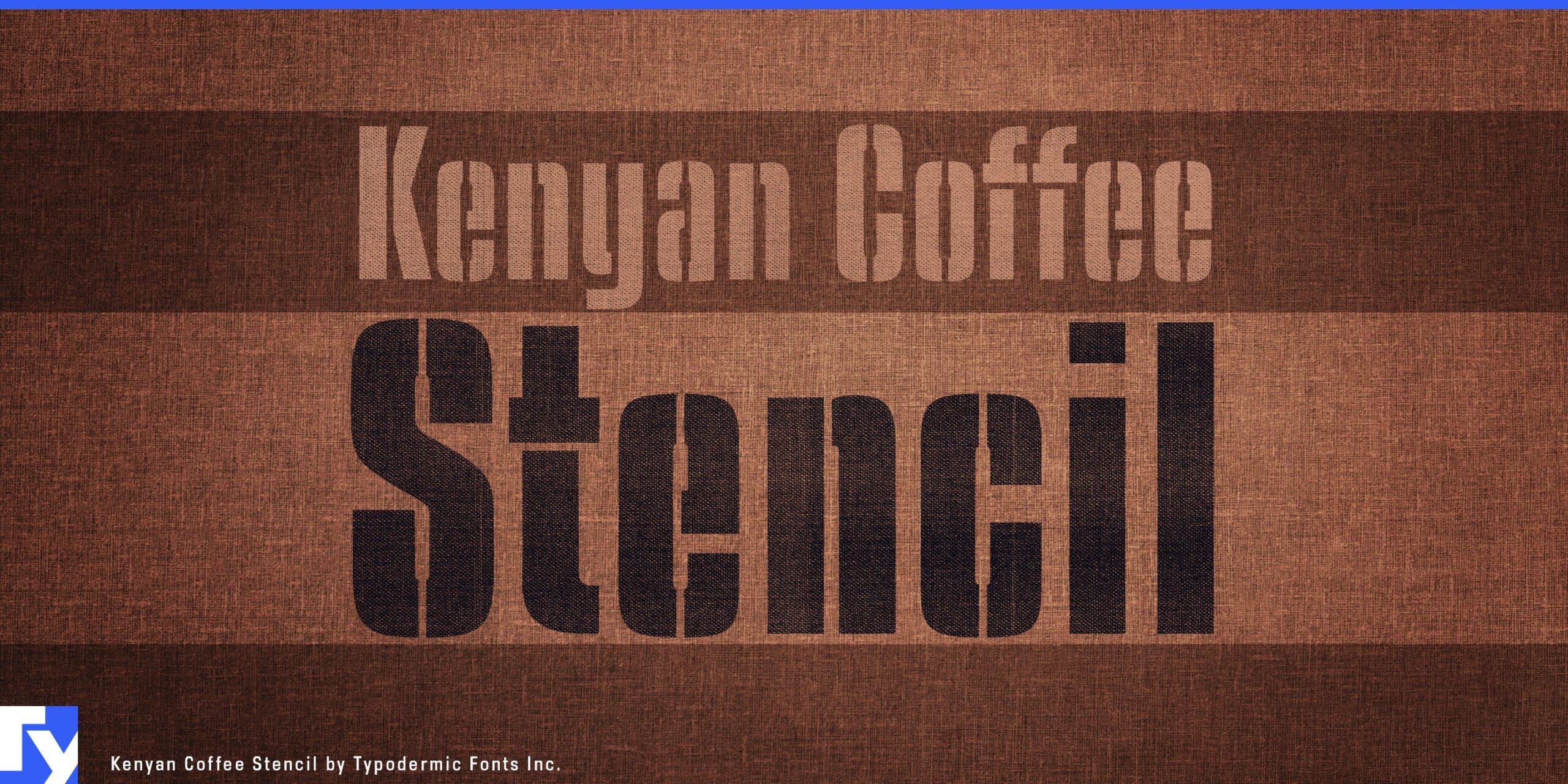 Download Kenyan Coffee Stencil Semi Bold Free - Unique Display Font