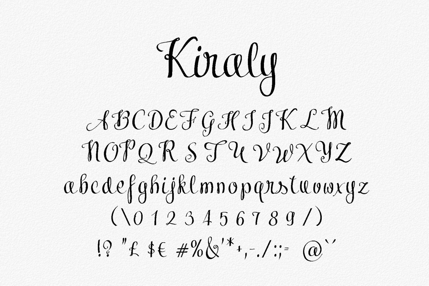 Download Kiraly Font Free - Elegant and Artistic Style