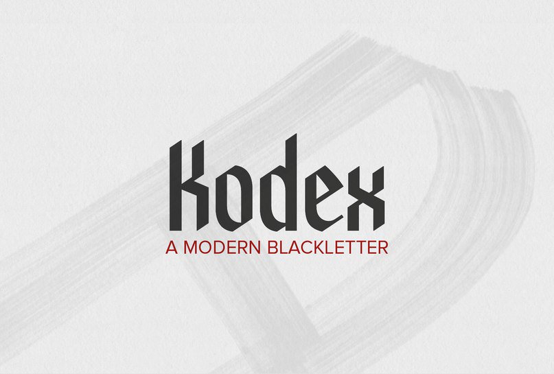 Download Kodex Font for Free - Modern Geometric Style