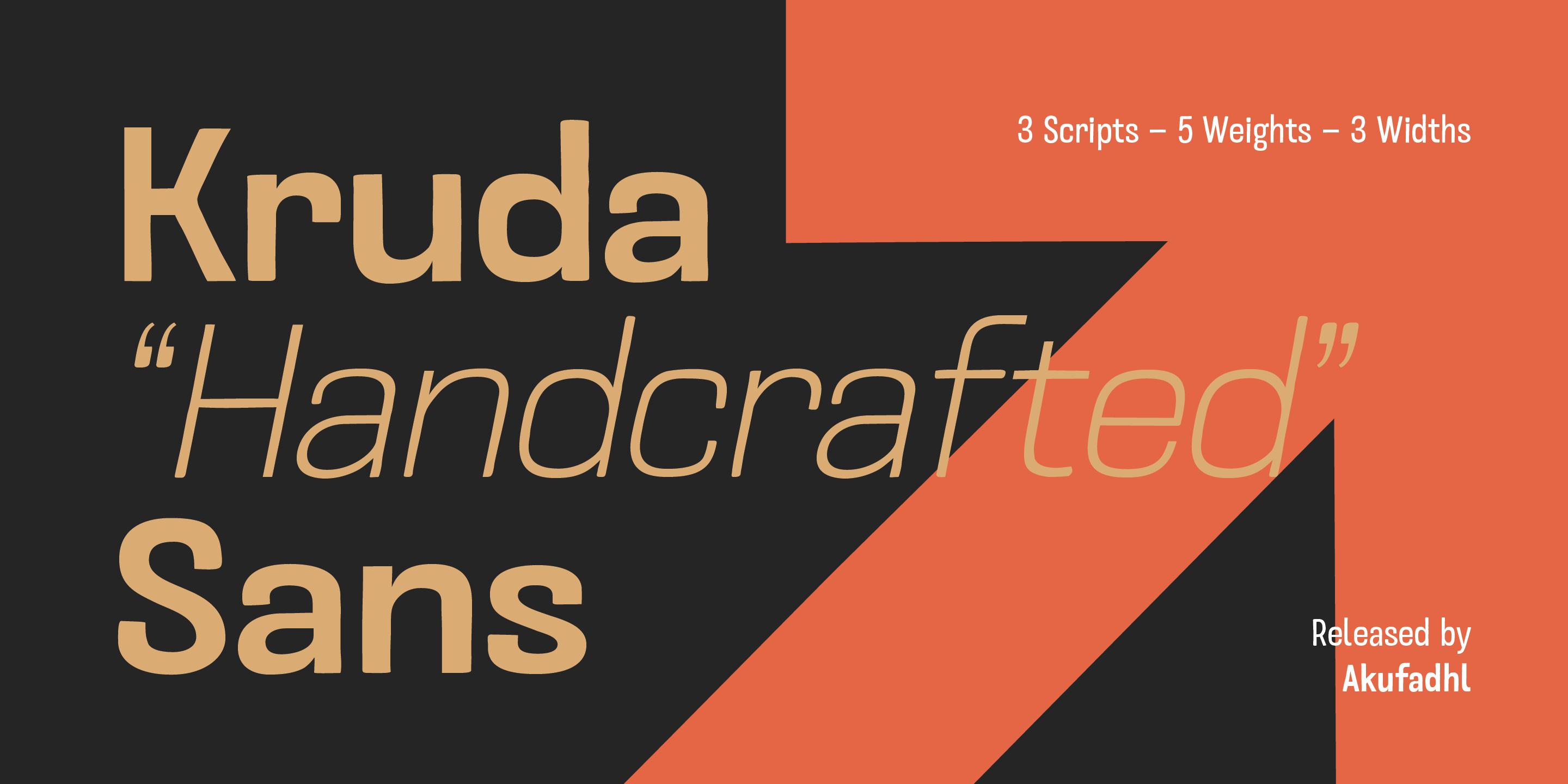 Download Kruda Font Free - Bold Display Typeface for Creatives