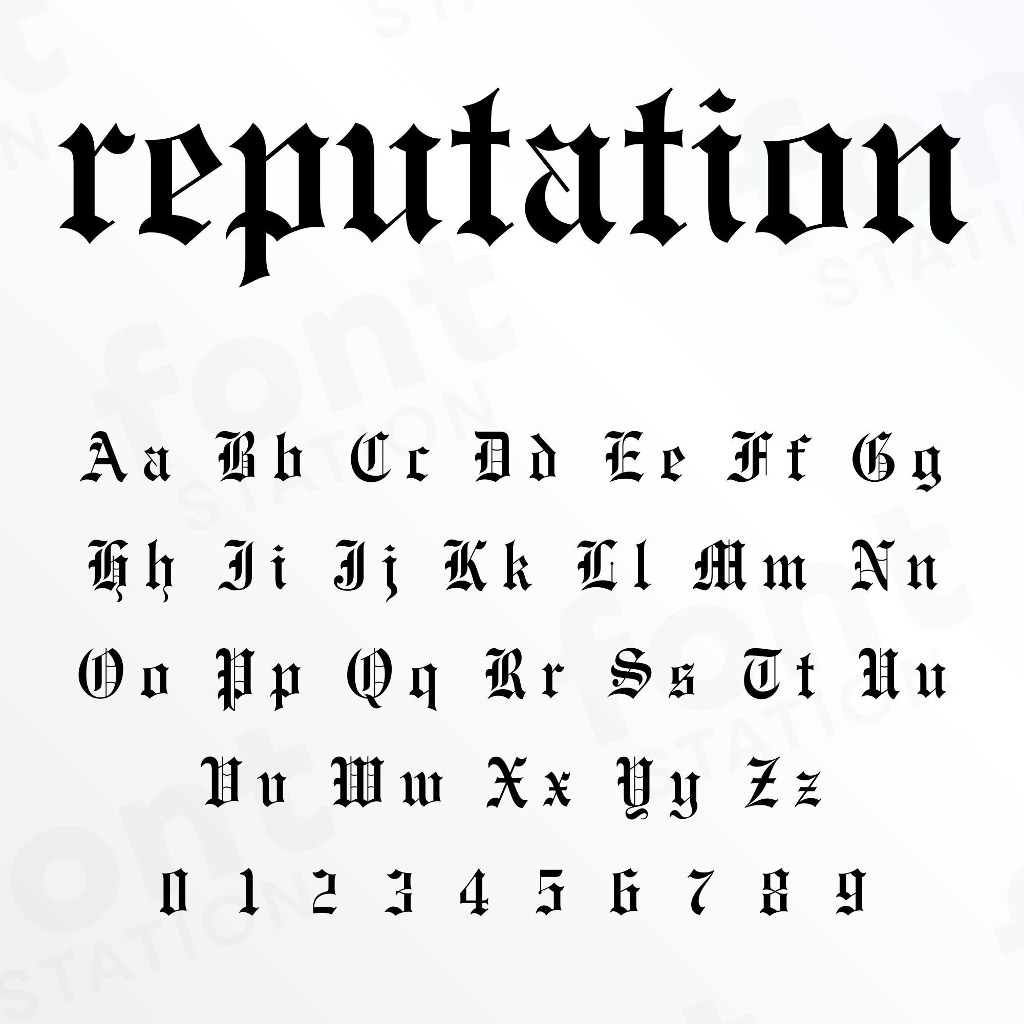 Download Ks Reputaytion - A Distinctive Modern Font Free