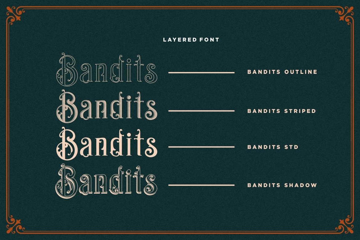 Free Download Like Bandits Font - Bold & Creative Style