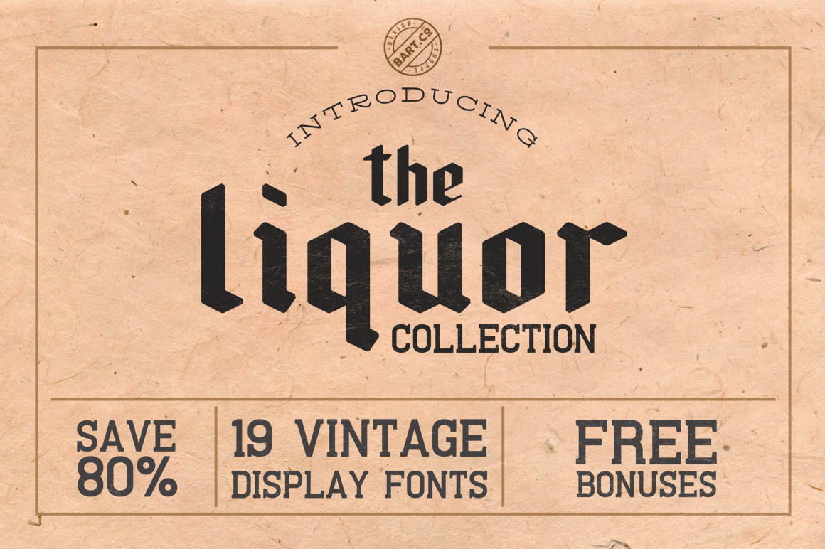 Free Download Liquor Font - Bold and Playful Typography