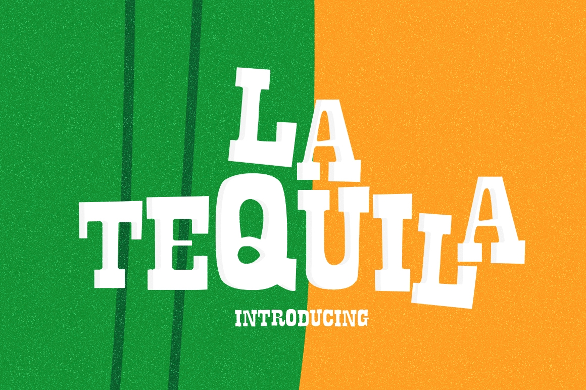 Download La Tequila Typeface Free - Vibrant Latin Style Font