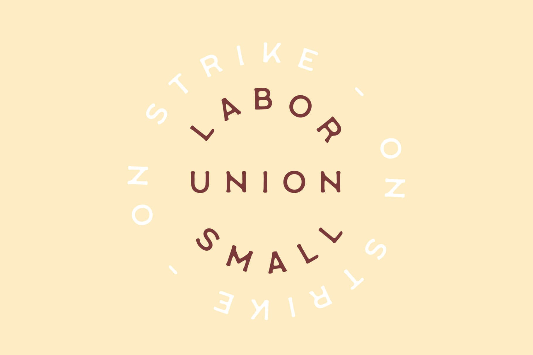 Free Labor Union Small Font - Bold & Impactful Design