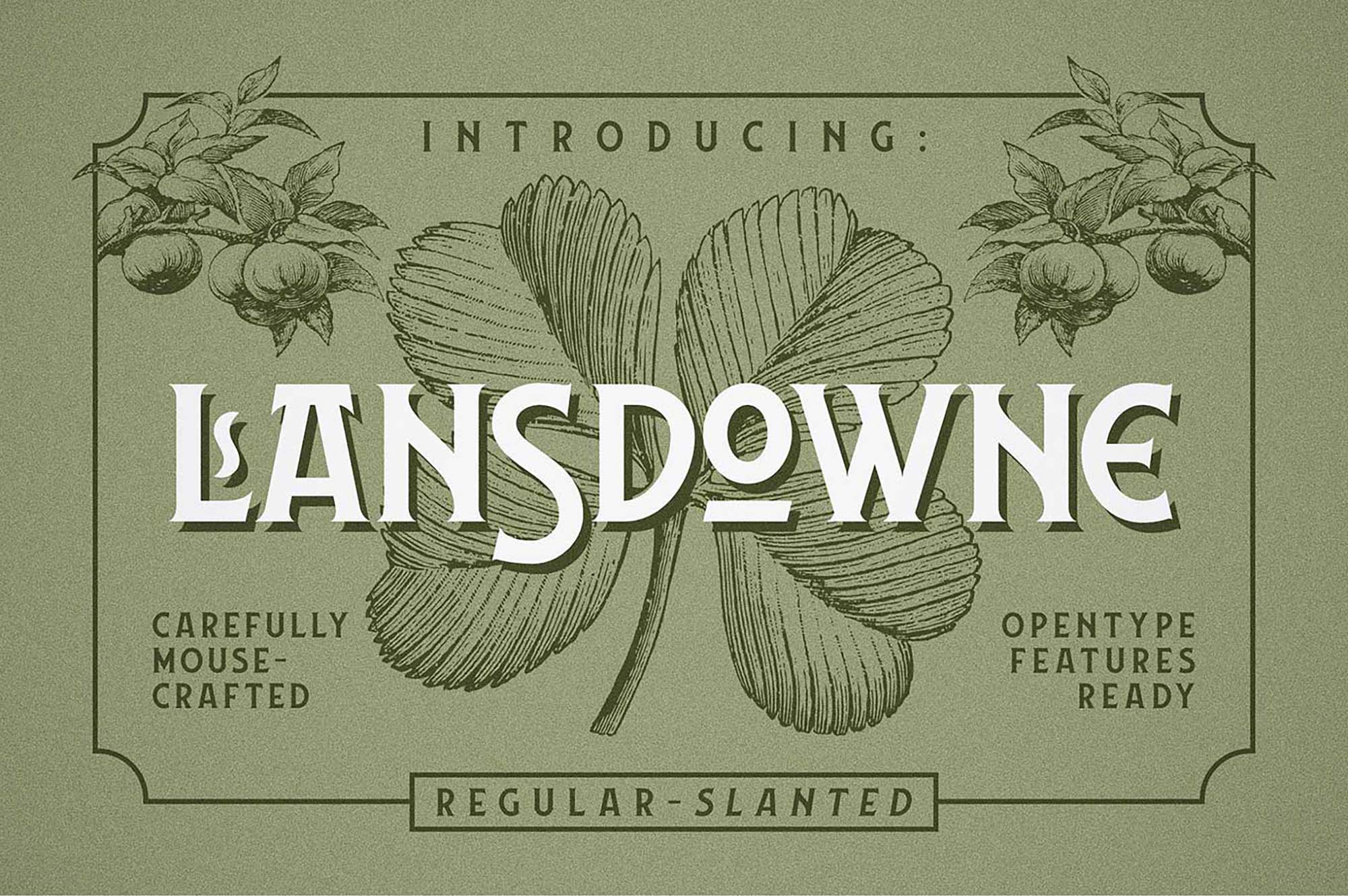 Download Lansdowne Font Free - Stylish and Versatile Typeface