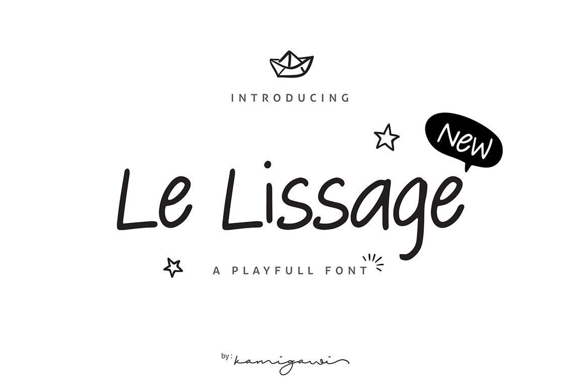 Download Le Lissage Font Free - Stylish & Modern Typography