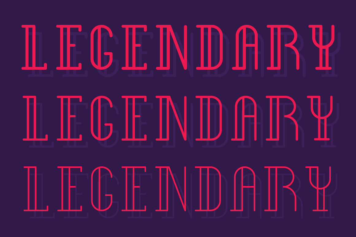 Download Legendary Type Font Free - Stunning Vintage Style