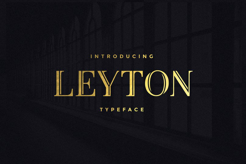 Скачайте шрифт Leyton Bold – современный и выразительный стиль