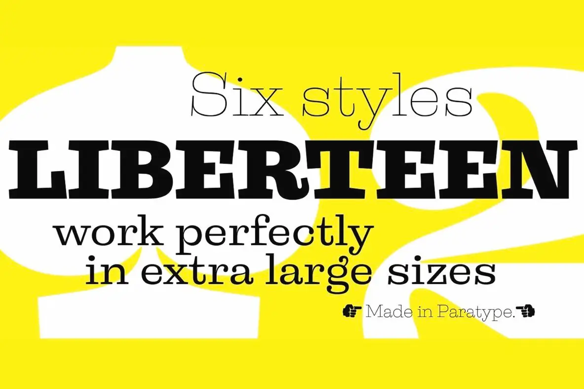 Download Liberteen Font Free - Stylish & Versatile Typeface