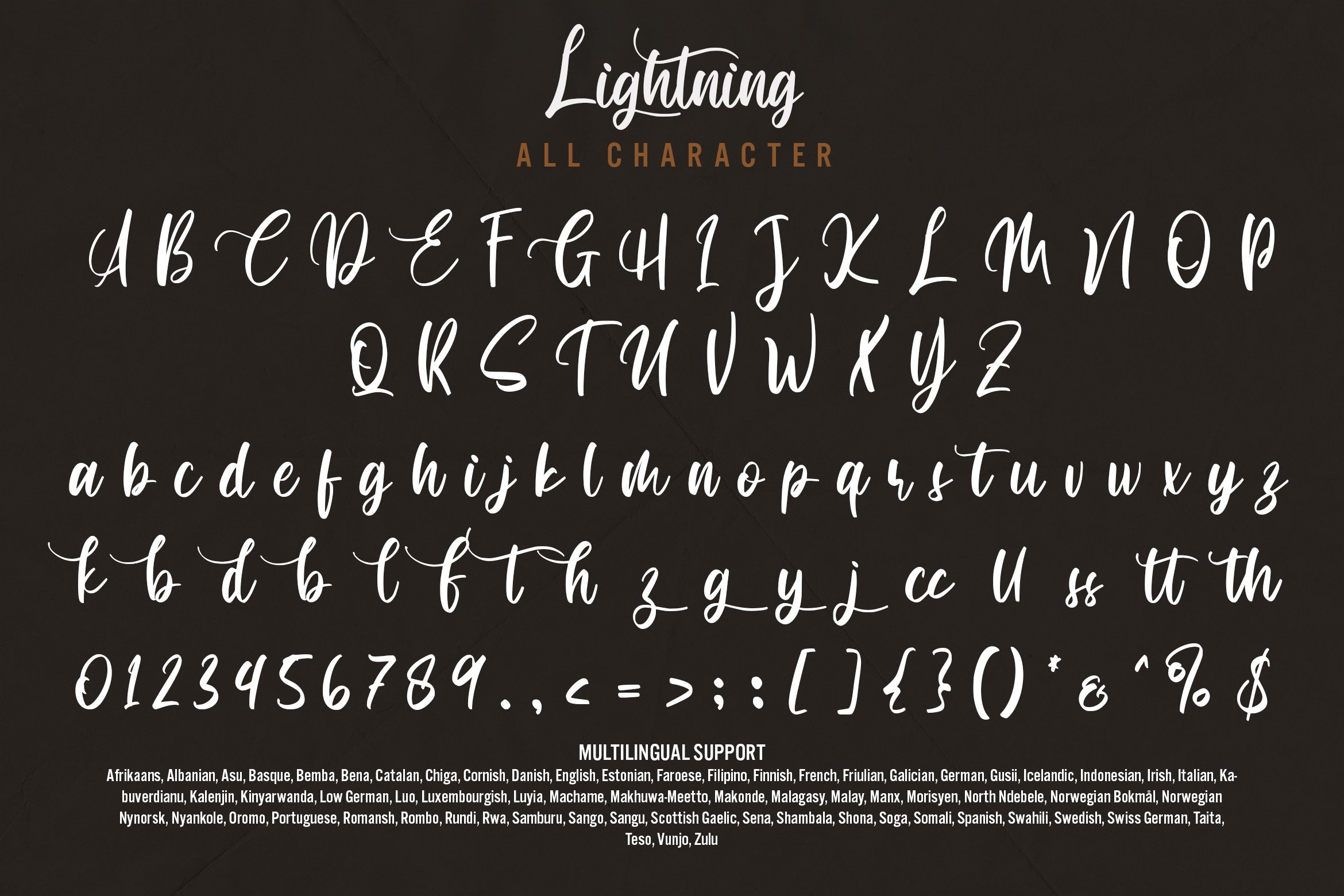 Kostenlose Lightning Script Schriftart herunterladen - Dynamische Kalligraphie