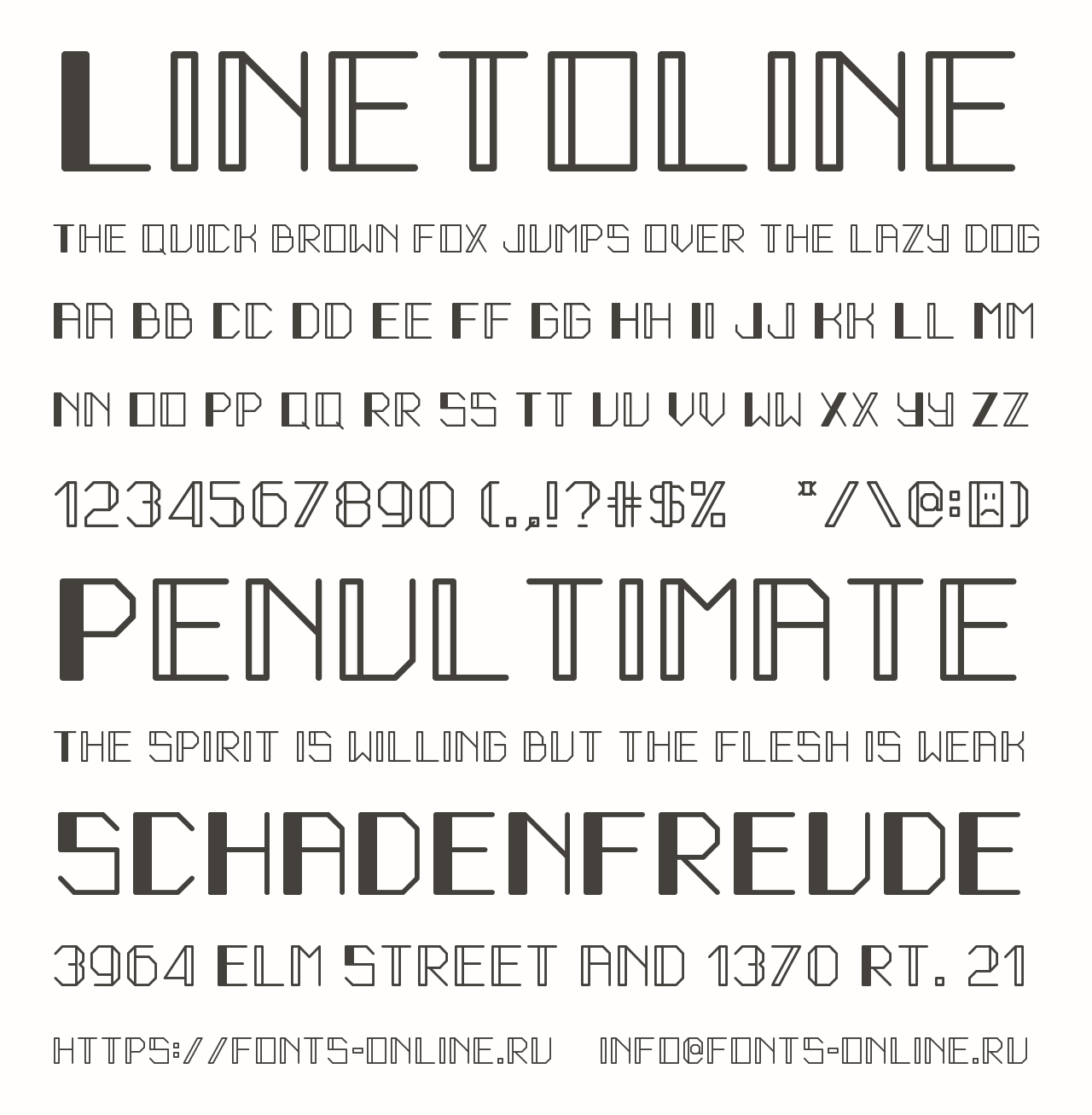 Linetoline Font: Download Free Stylish Typeface