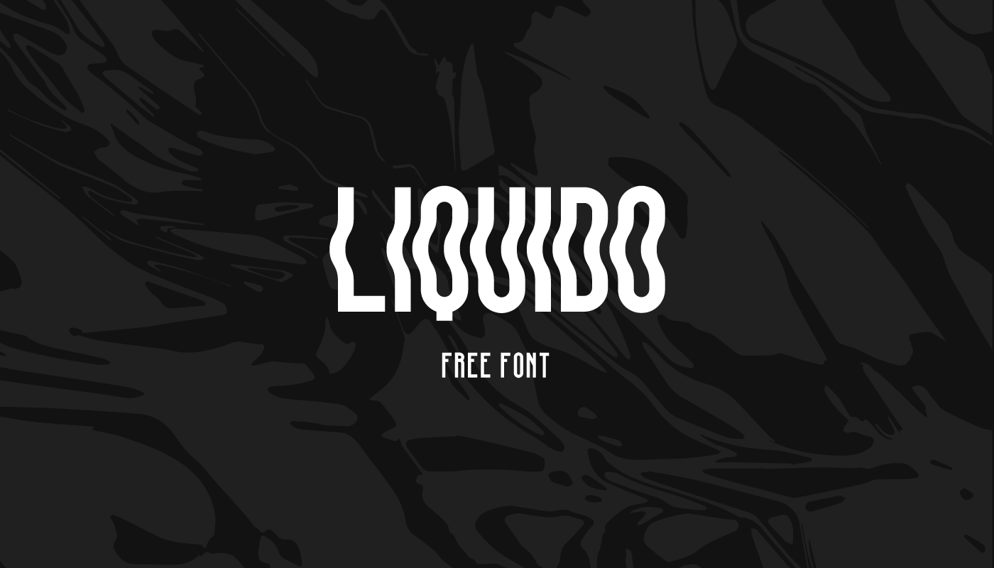 Download Liquide Font Free - Stylish Fluid Typography