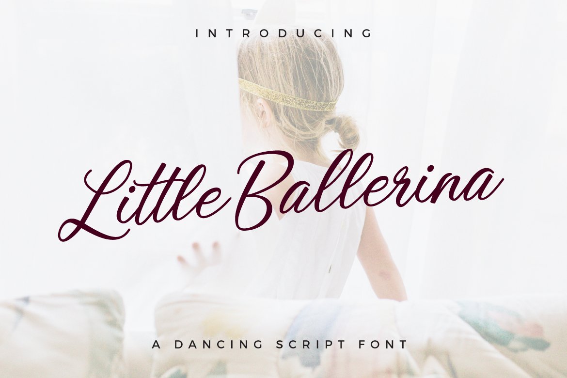 Download Little Ballerina Font Free - Charming & Whimsical Style