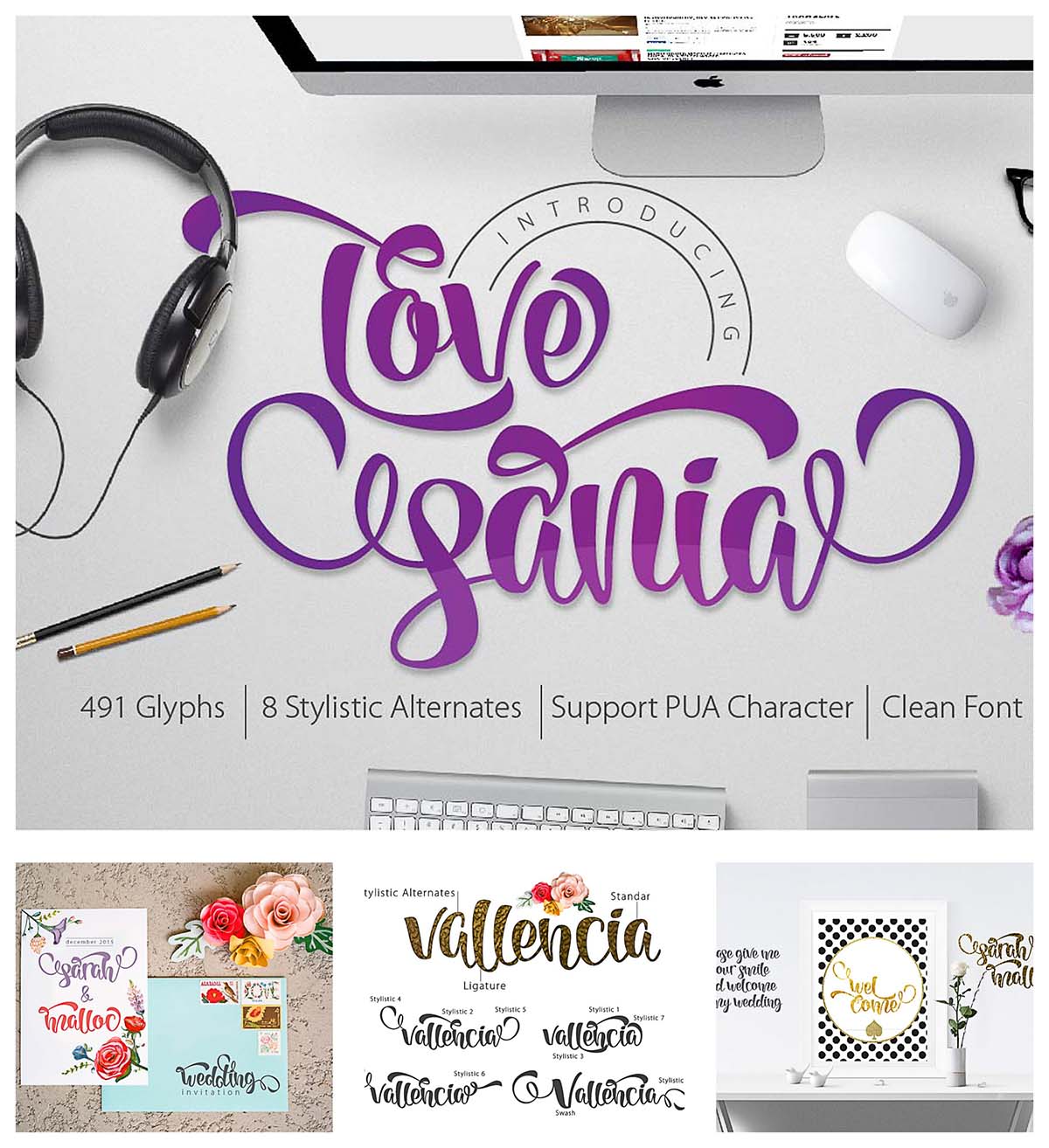 Download Love Sania Font Free - Romantic Handwritten Style