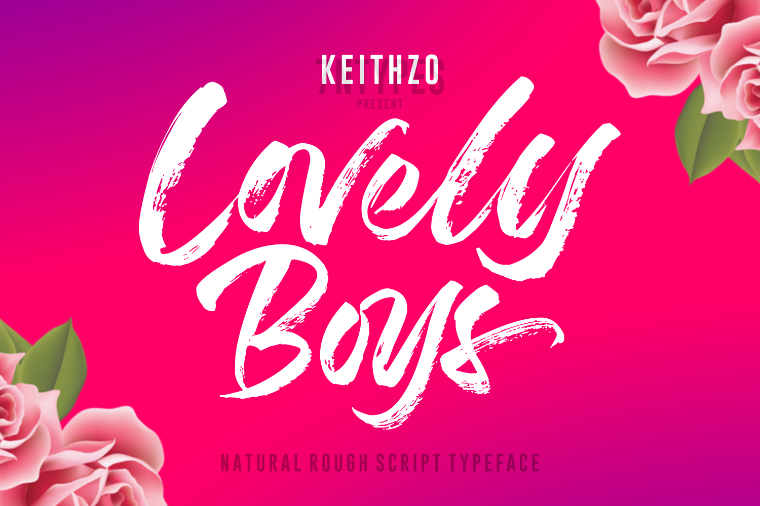 Скачайте бесплатно шрифт Lovely Boys - стильный и игривый выбор