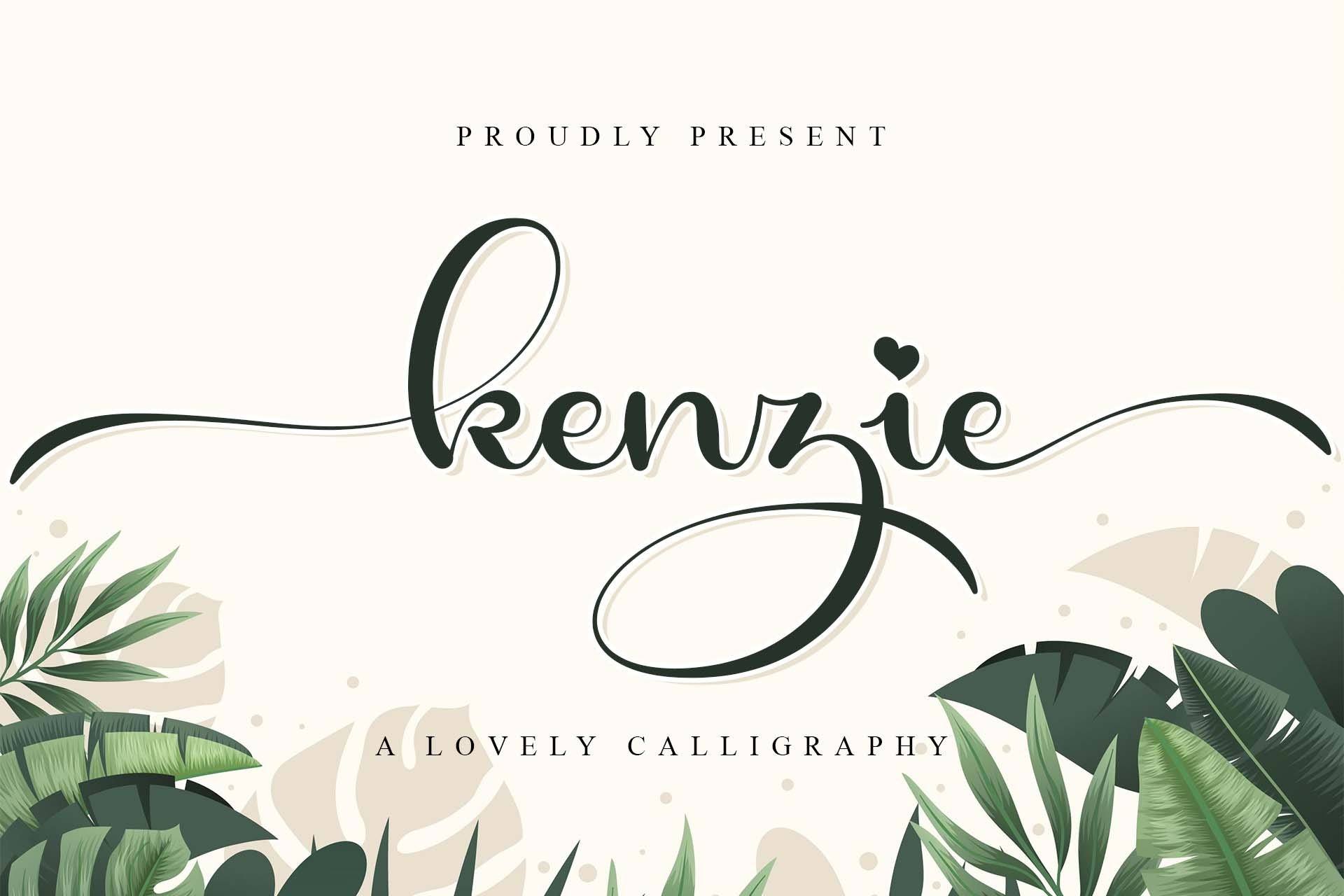 Download Lovely Kenzie Font for Free - Charming & Stylish