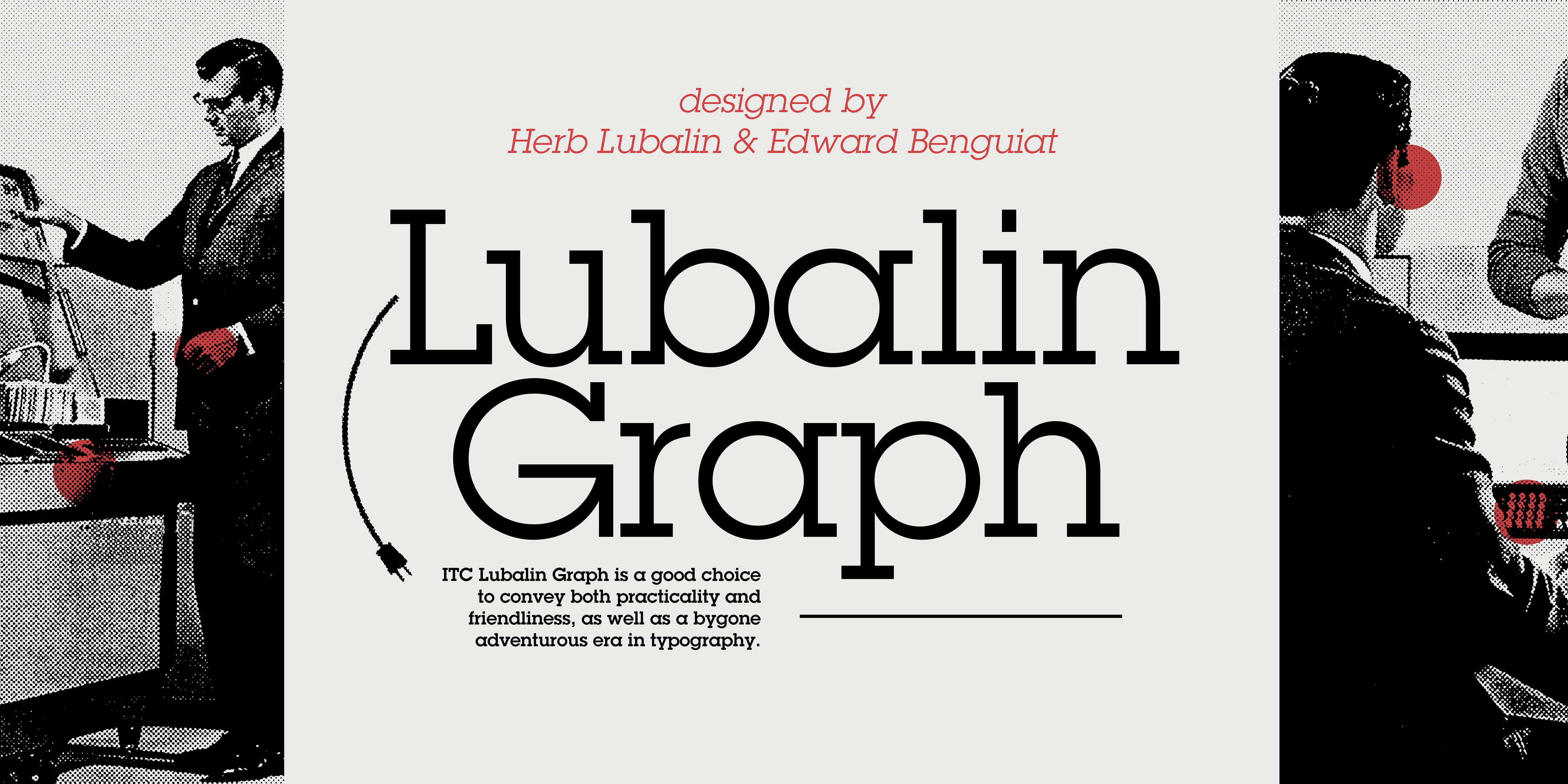 Скачайте шрифт Lubalin Graph - стильный и современный геометрический шрифт