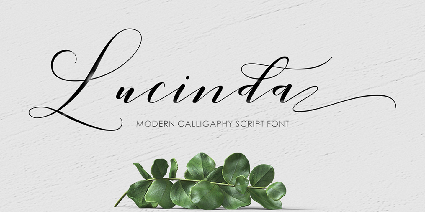 Download Lucinda Script Free - Stylish Handwritten Font