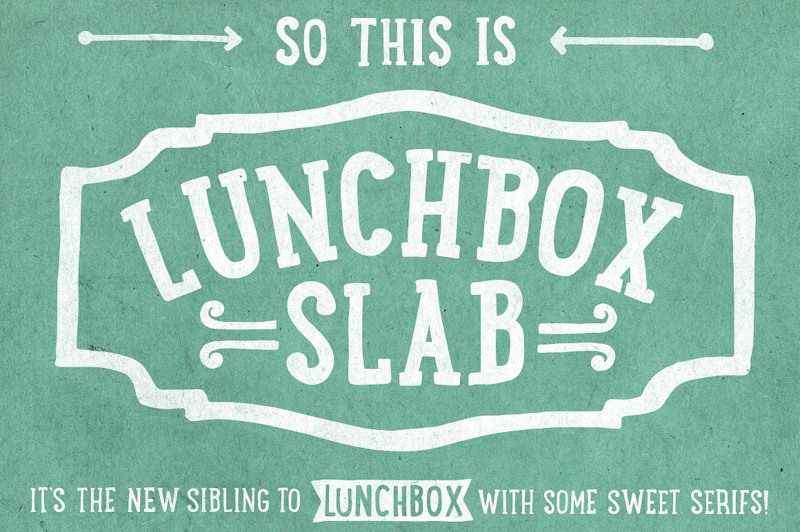 Скачайте бесплатно шрифт Lunchbox Slab Bold - эффектный и прочный