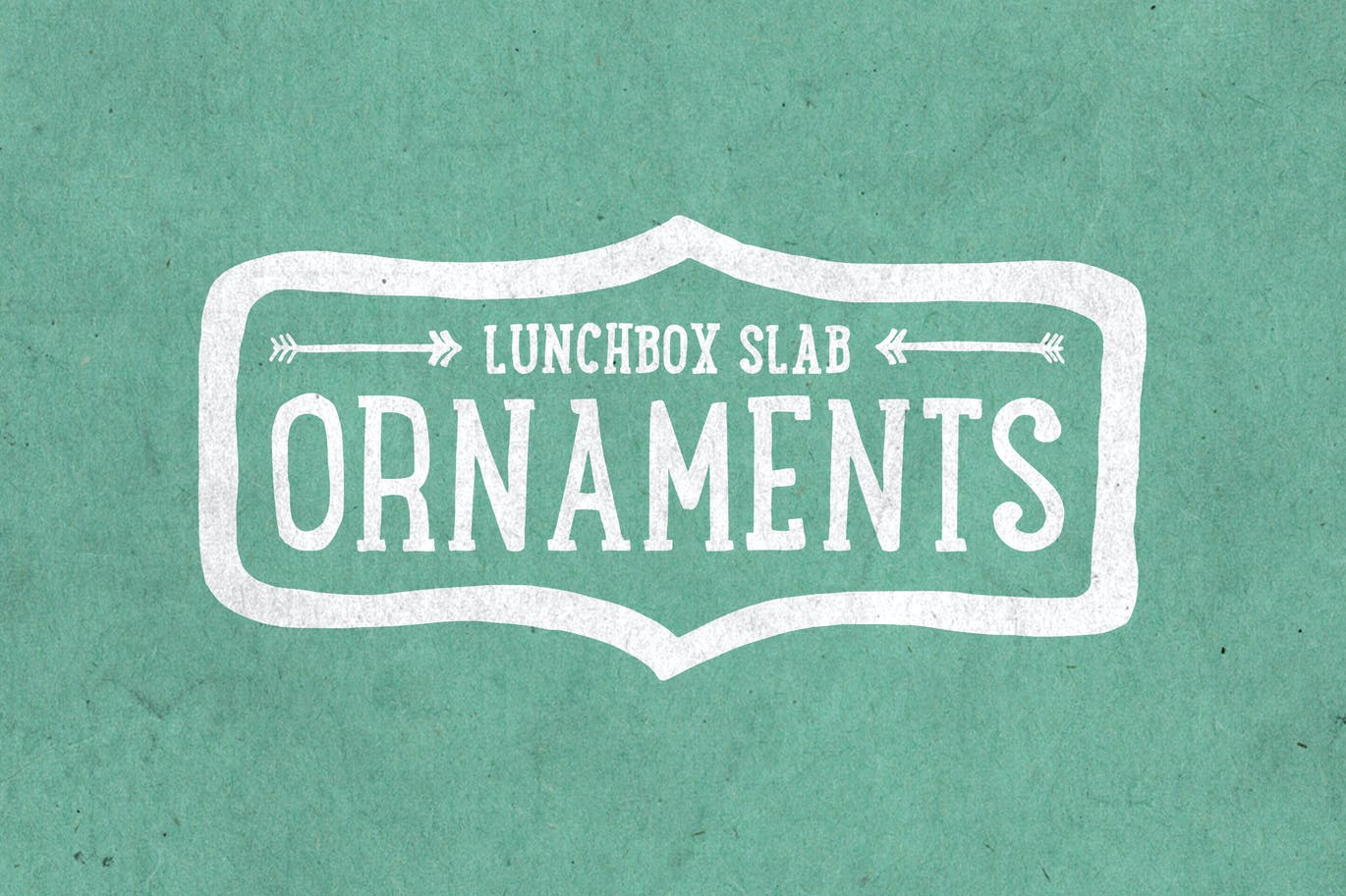 Скачайте бесплатно шрифт Lunchbox Slab Ornaments - стильные декоративные элементы