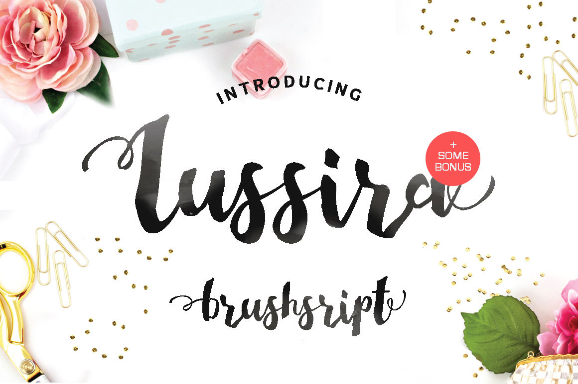 Téléchargez Lussira Brushscript - Une police cursive captivante et gratuite