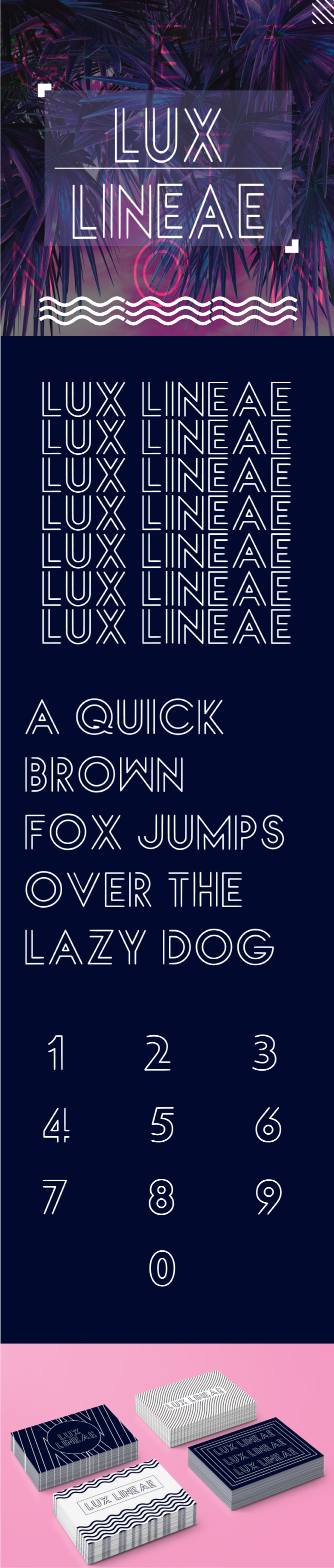 Download Lux Lineae Font Free - Elegant and Modern Typeface