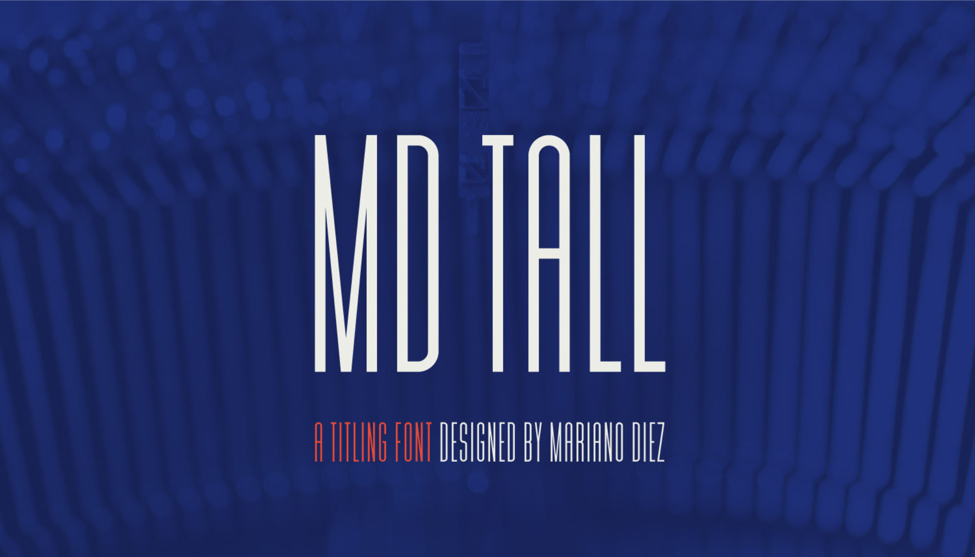 Download MD Tall Font Free - A Bold Statement Typeface