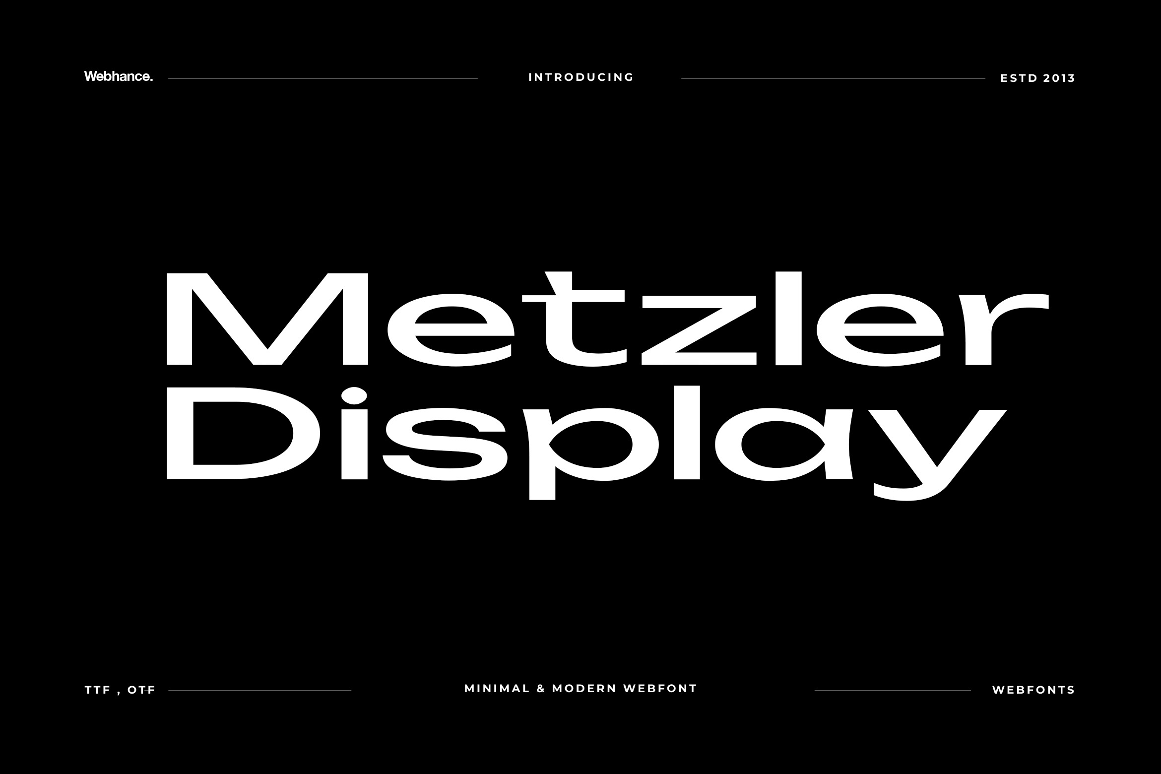 Kostenloser Download der METZLER Minimal SansSerif Font - Modernes Design