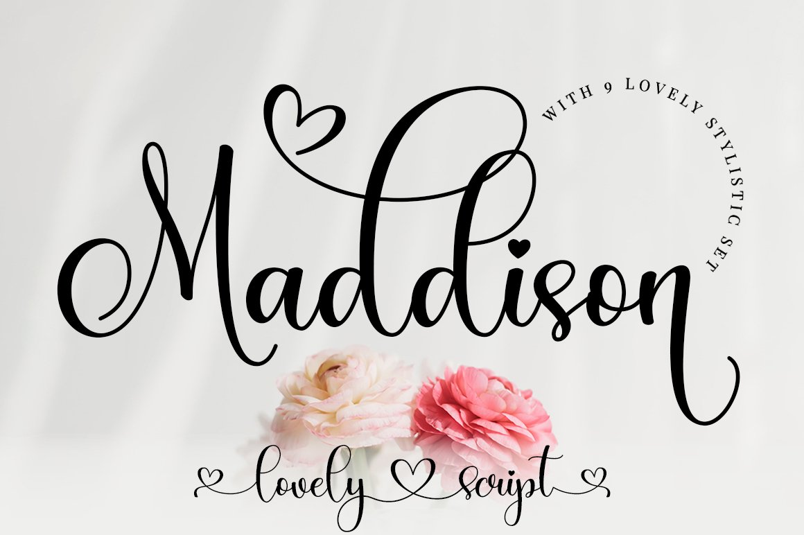 Download Maddison Font Free - Stylish and Versatile Typeface