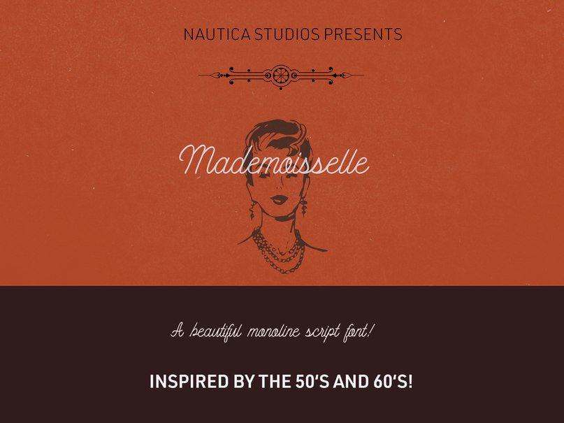 Download Mademoiselle NS Free - Chic & Stylish Typeface