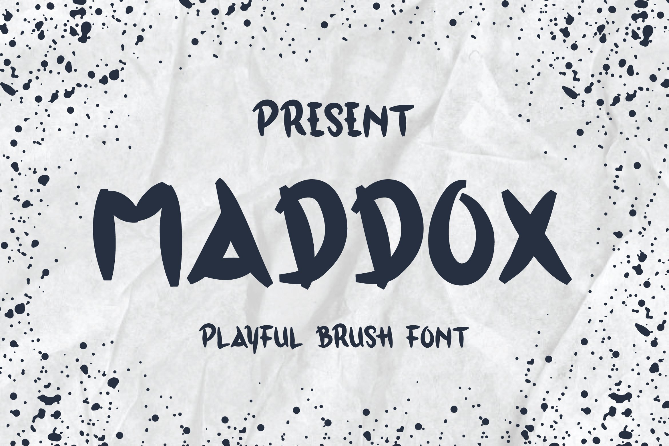 Download Madoxx Brush Typeface Free - Bold & Artistic Font