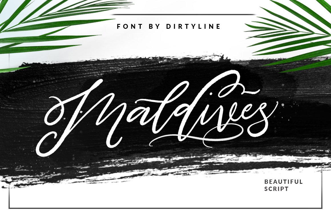 Kostenloser Download der Maldives Script - Exquisite Kalligrafie Schriftart