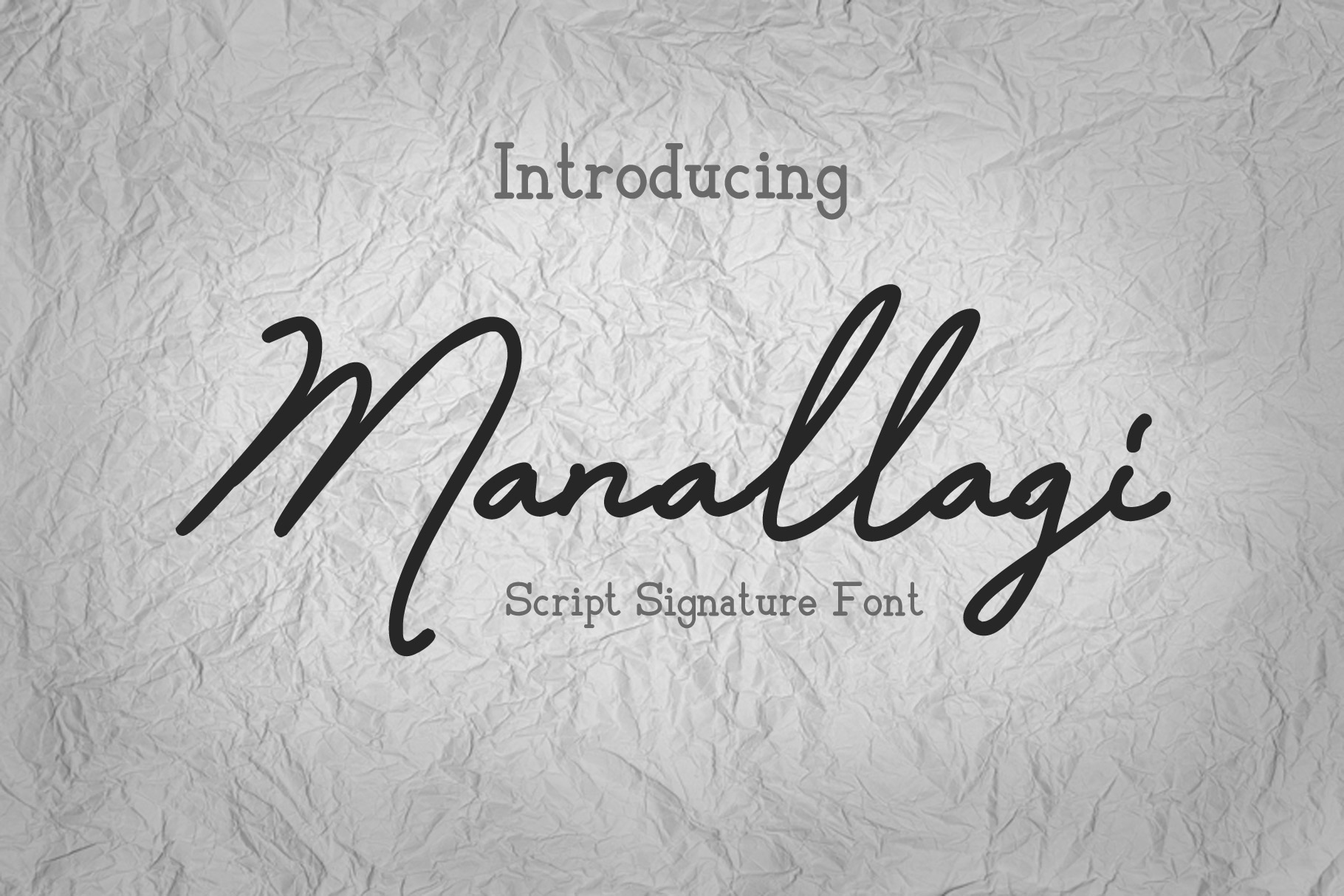 Download Manallagi Font Free - Unique Modern Typeface