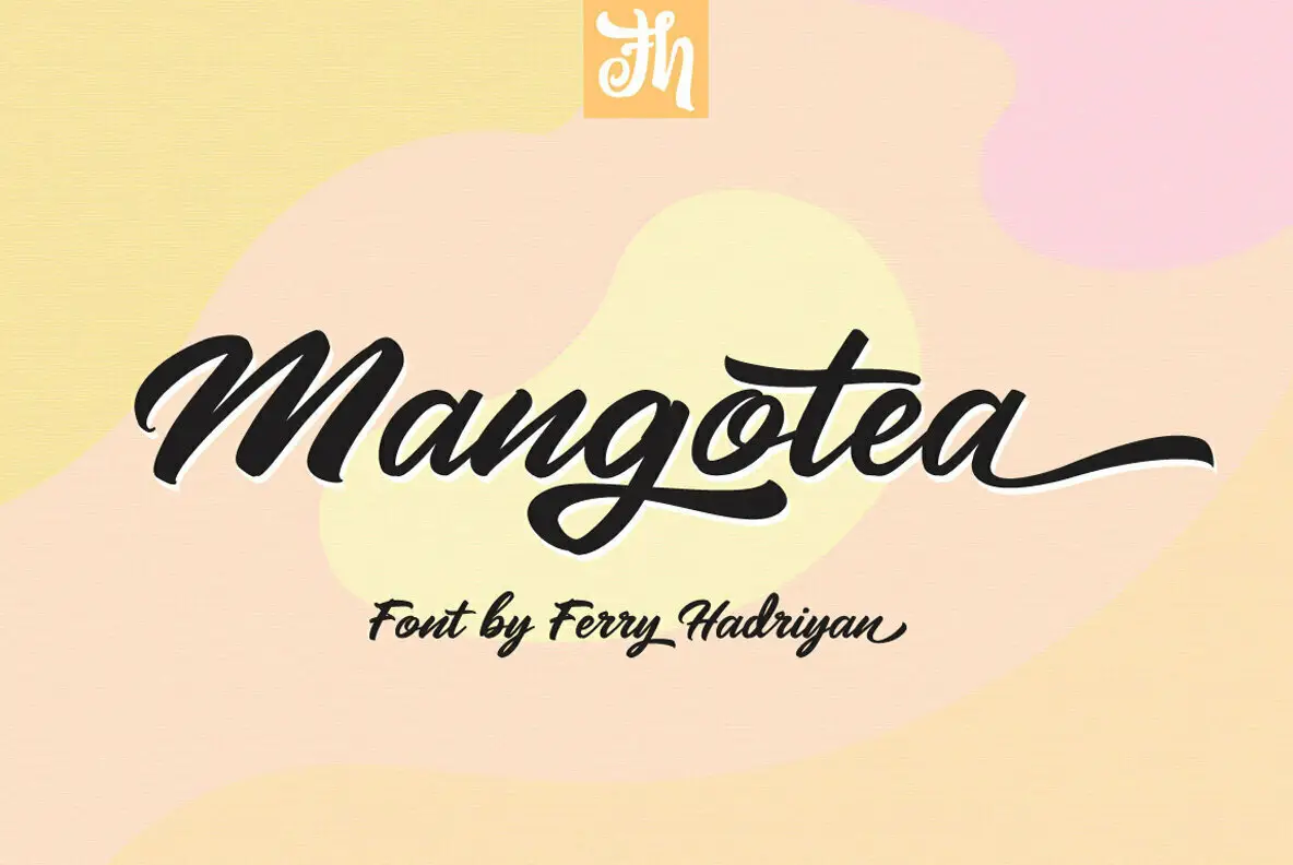 Download Mangotea Font Free - Tropical Vibes for Design