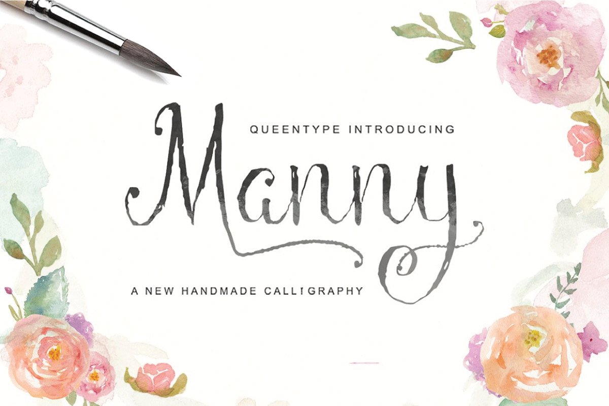 Download Manny Script Font Free - Charming Handwritten Style